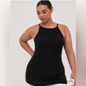 Torrid Black Foxy High Neck Cami